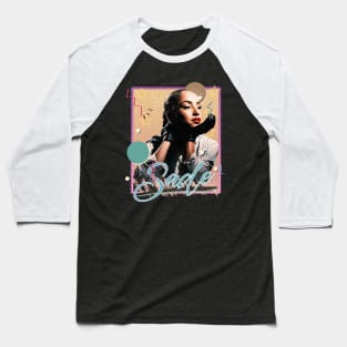 Sade || Retro Art Baseball T-Shirt